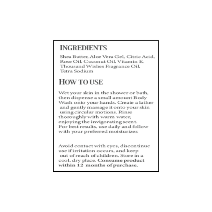 Tea Rose Body Wash