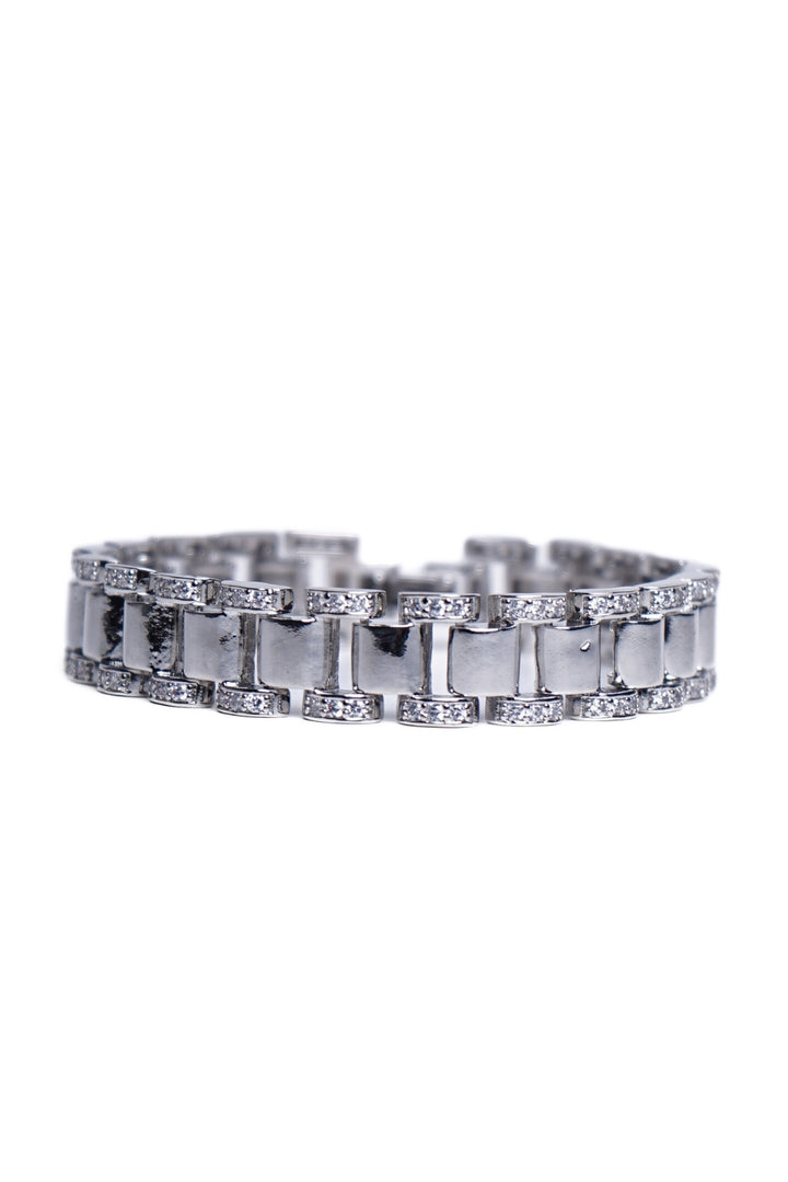 Bracelet - Metallic Silver