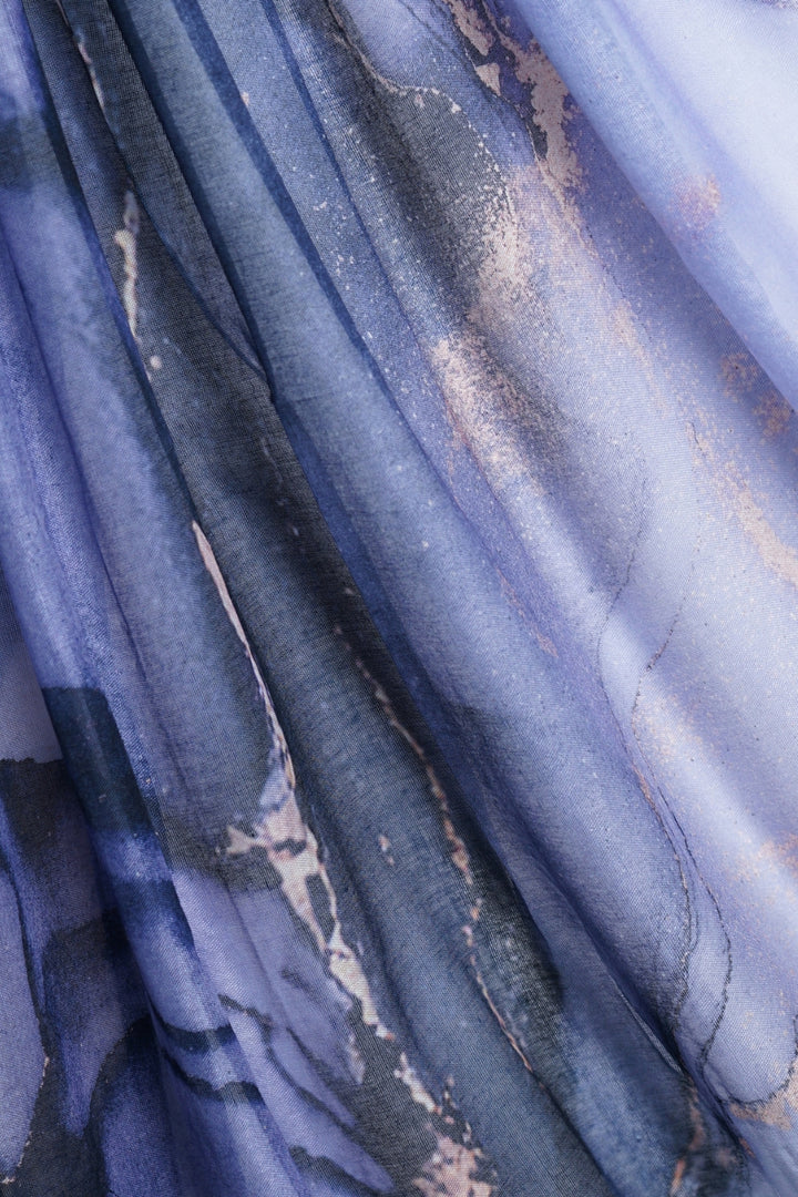 Printed Viscose Modal Hijab - Northern Lights