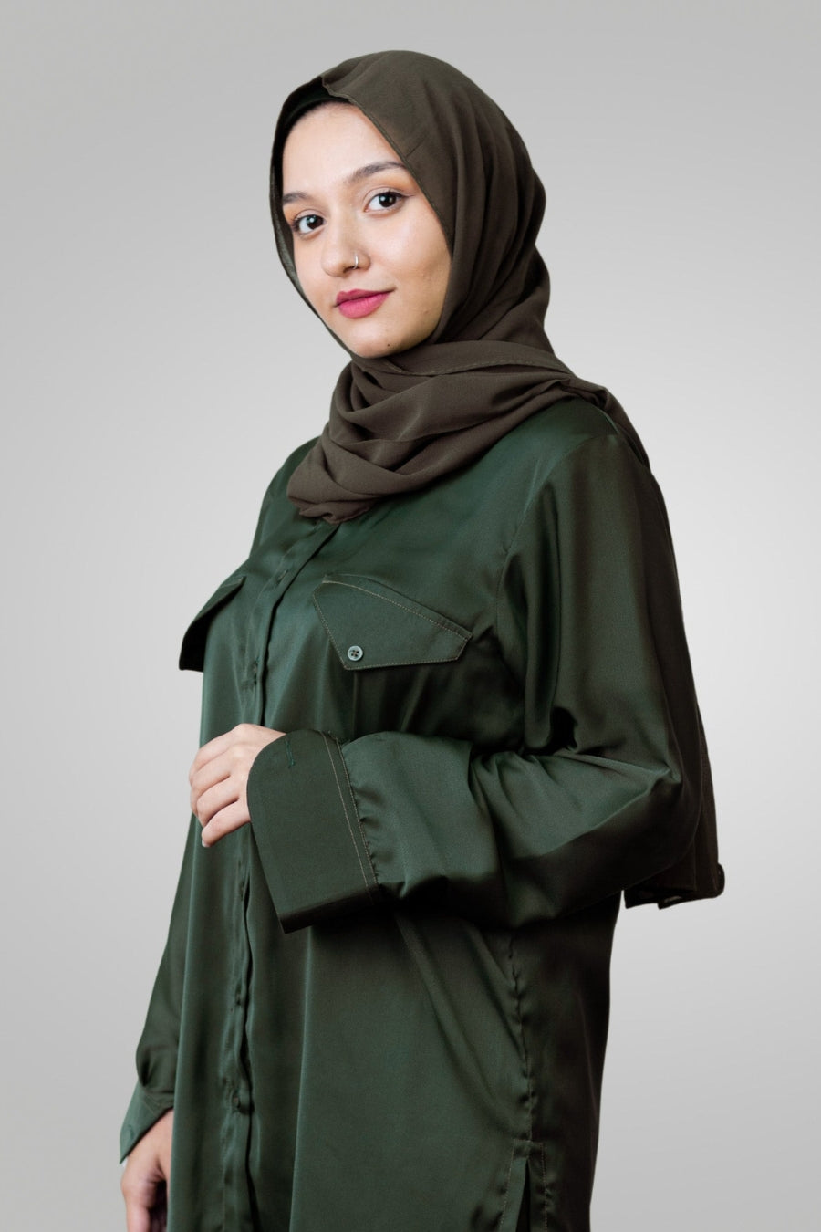 Coordinated Set - Olive Green (Pockets)