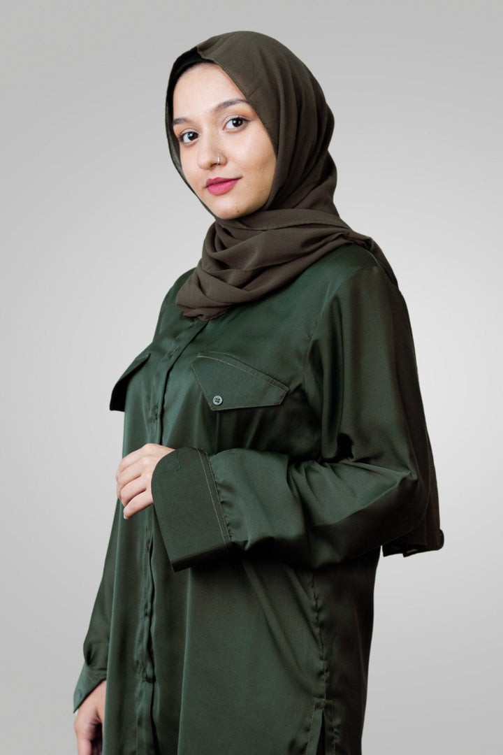 Coordinated Set - Olive Green (Pockets)