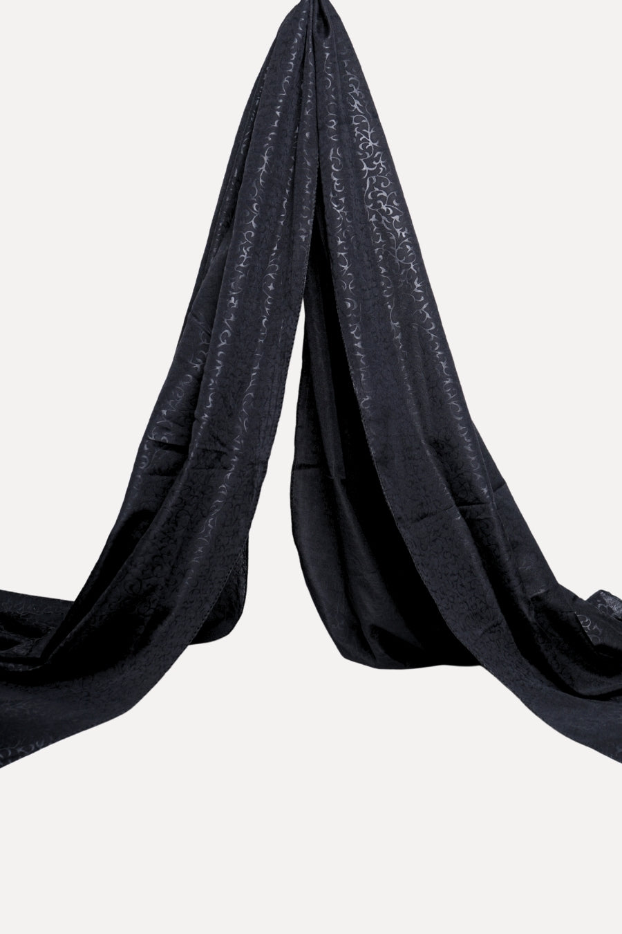 Namaz Chaddar - Black Patterned (Rectangle )