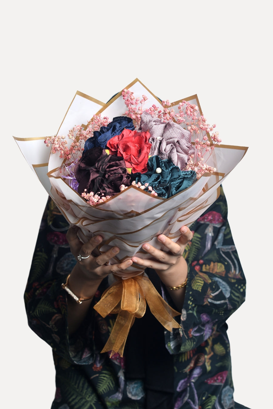 Hijab Bouquet- Crinkle Chiffon