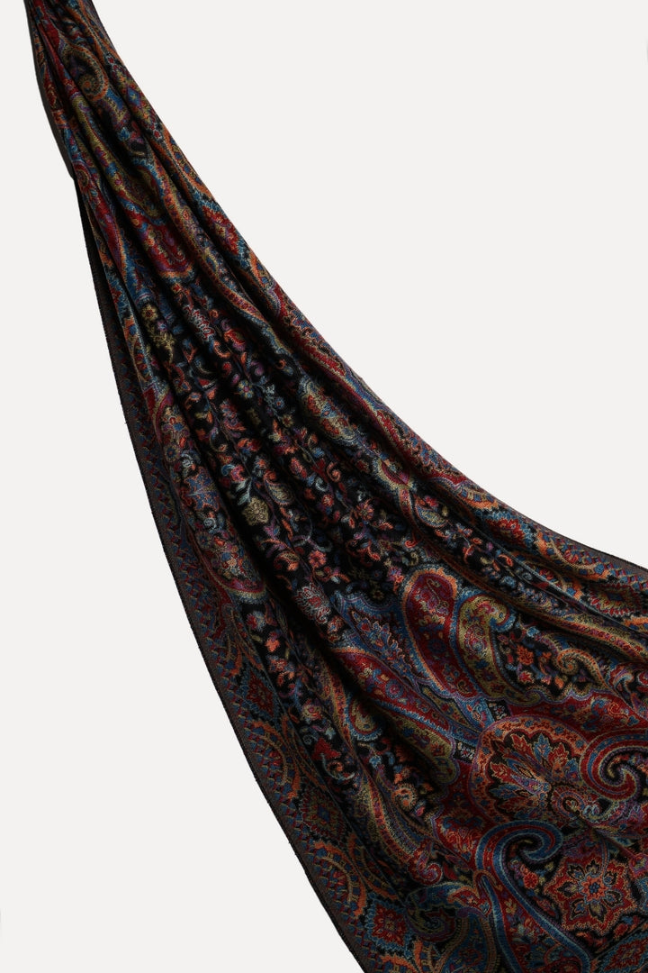Printed Cashmere Nobel Hijab - Alvienne