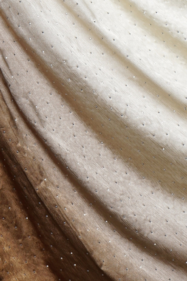 Ombre Satin Silk - Creamy Brown