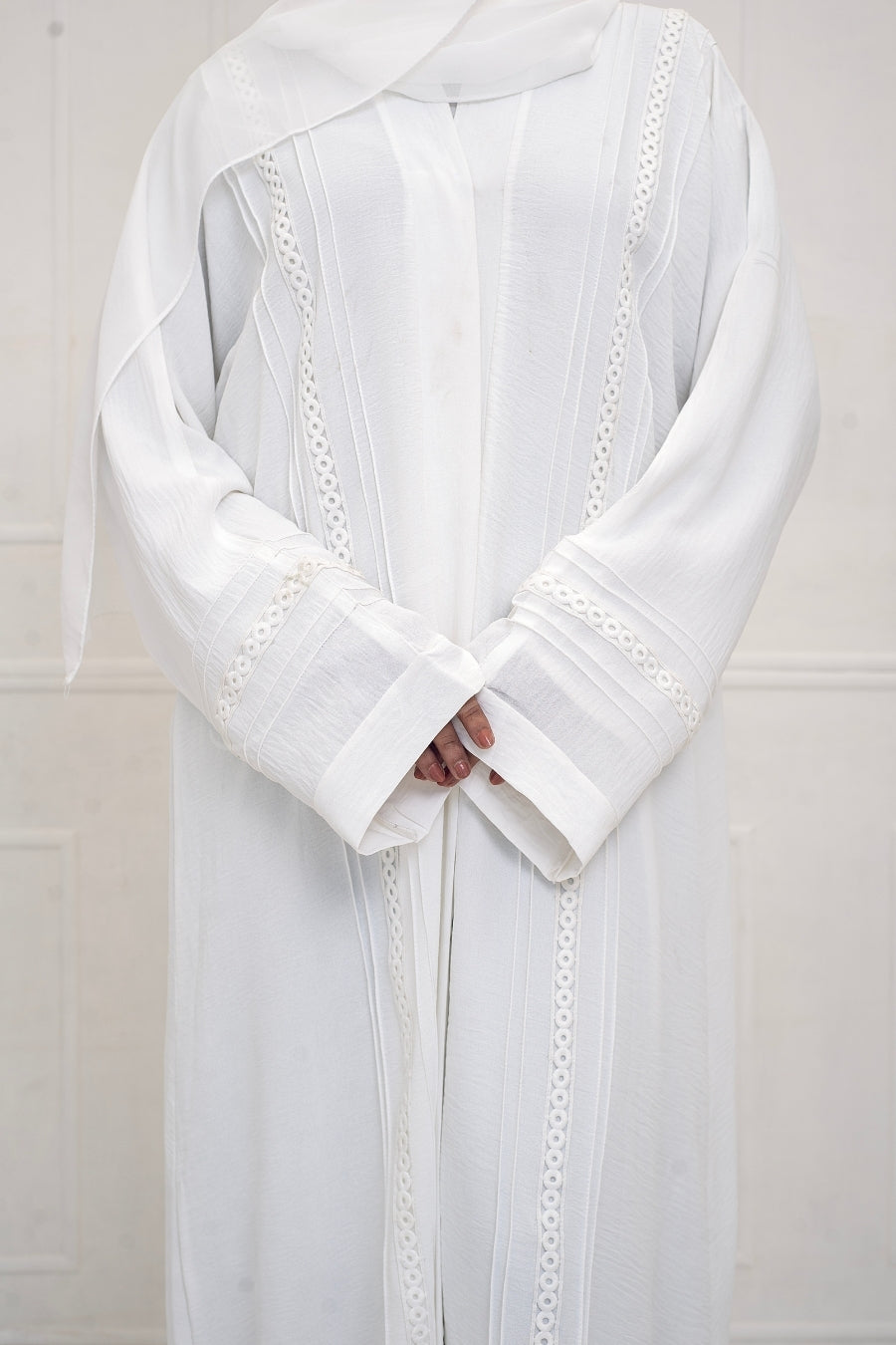 Classic White Abaya