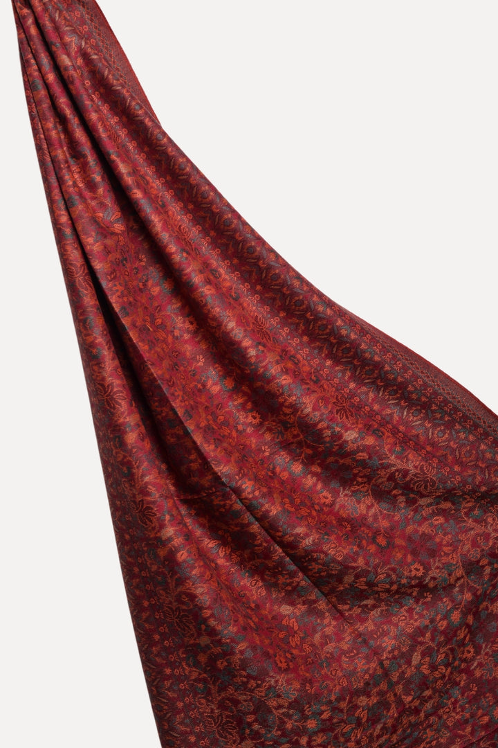 Printed Cashmere Memoir Hijab - Essence of Elegance