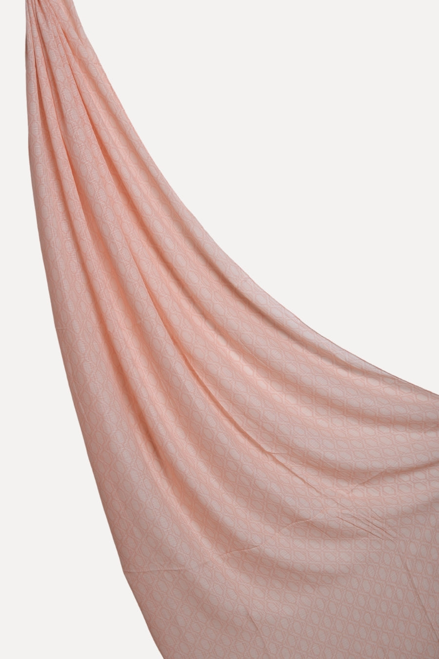 Grid Printed Lawn - Flamingo
