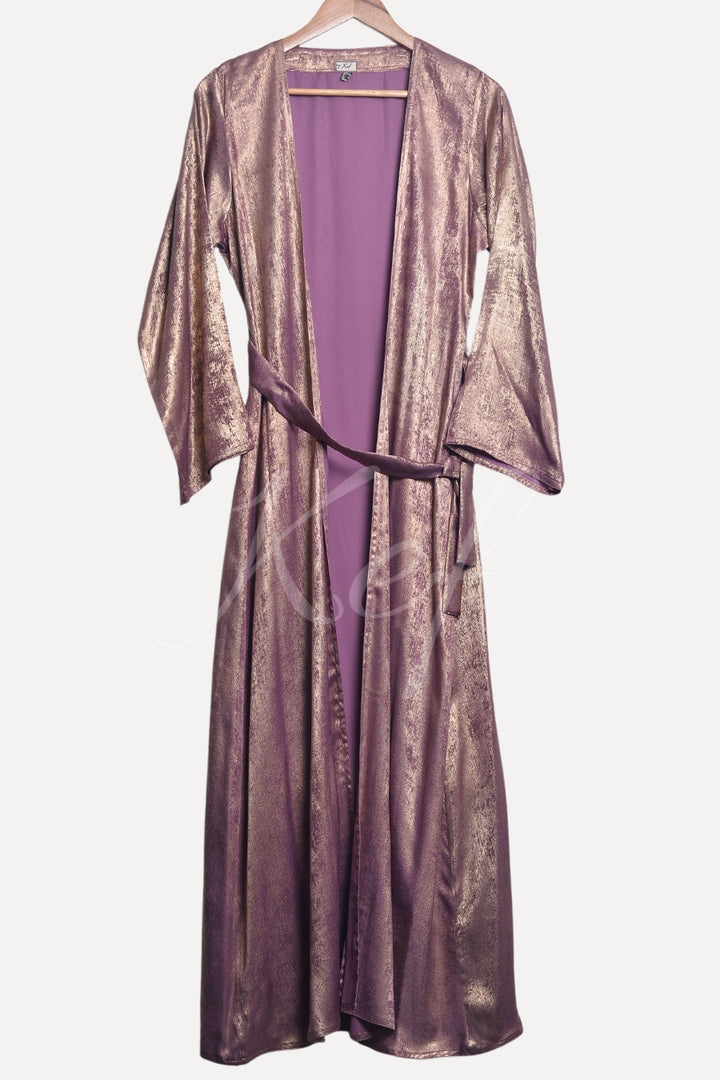Metallic Lavender Kimono