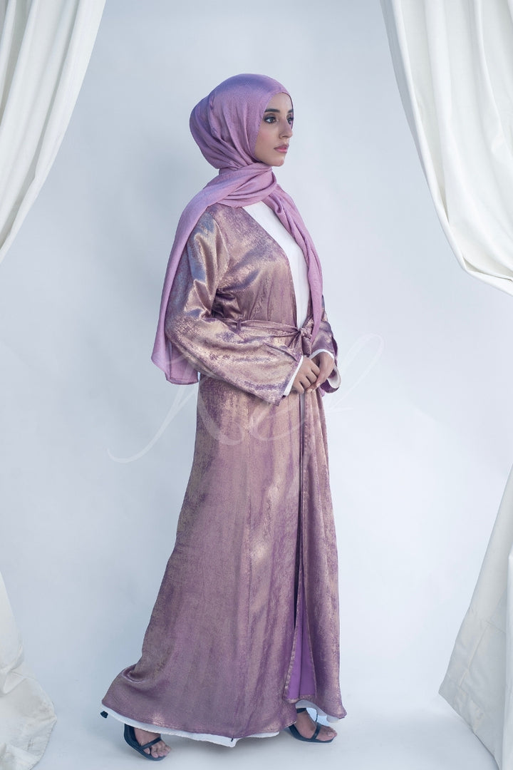 Metallic Lavender Kimono
