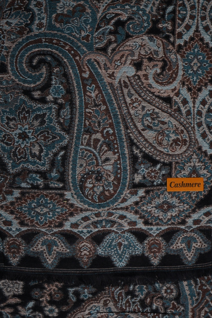 Printed Cashmere Nobel Hijab - Kashmiri Tale