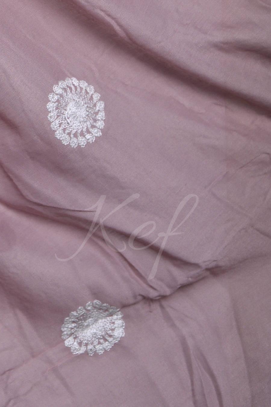 Circle Embroidery Lawn - Lavender