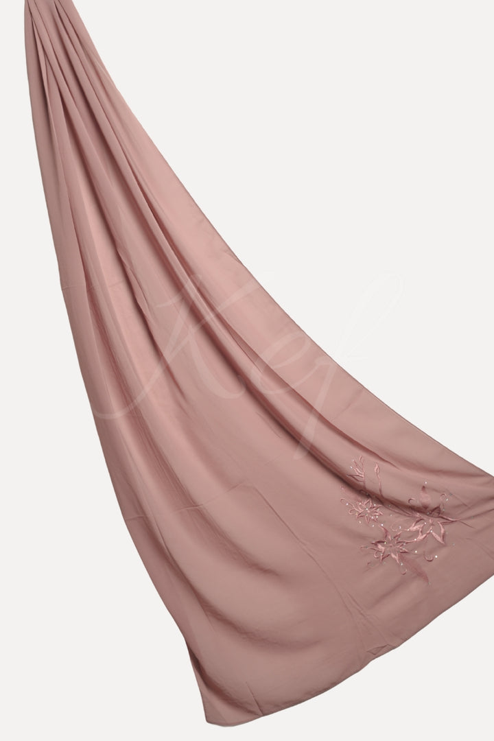 Embroidery Georgette - Lavender