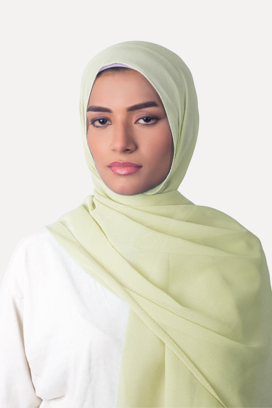 Georgette Hijab - Lemon – Kef
