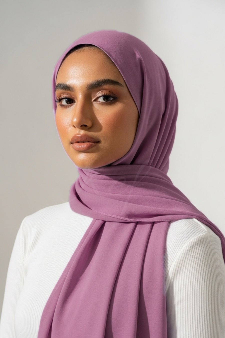 Georgette Hijab - Lilac