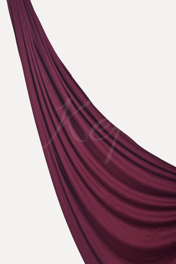 Bamboo Jersey Hijab - Maroon