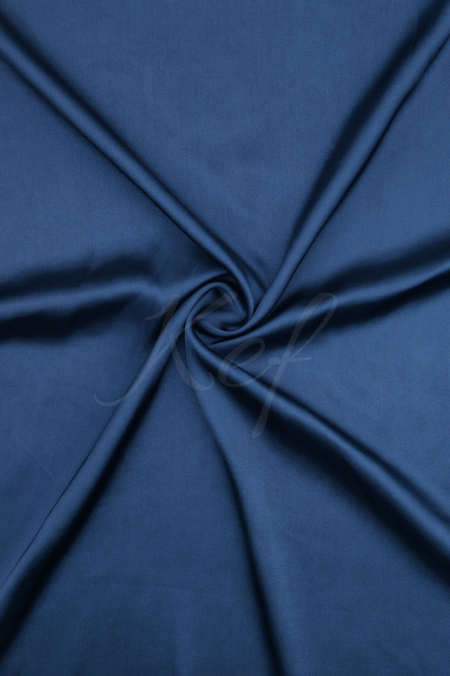 Plain Silk Hijab - Navy Blue