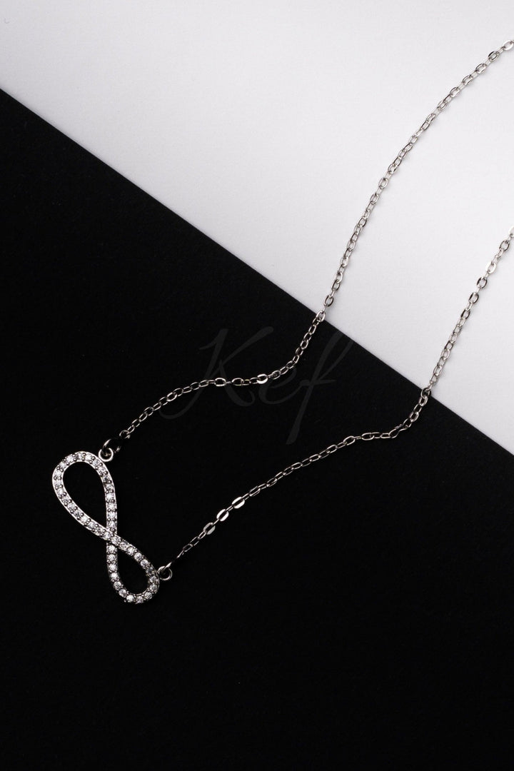 Necklace - Infinity Necklace (Silver)