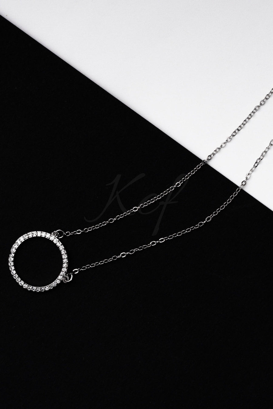 Necklace - Ring (Silver)