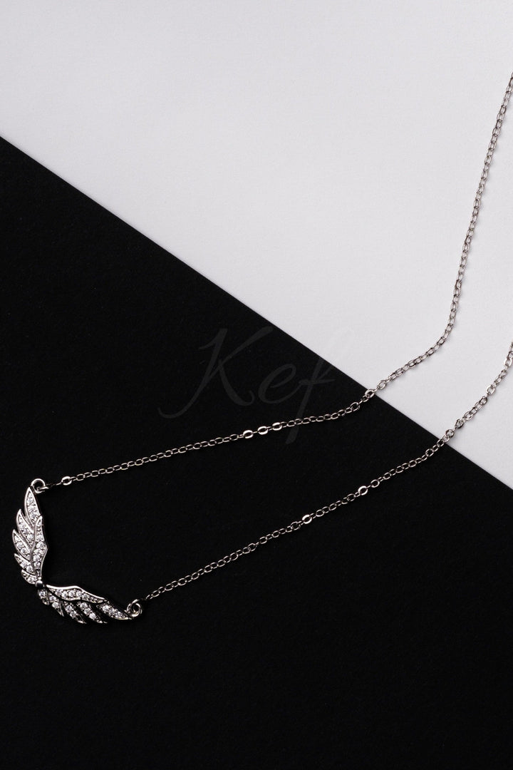 Necklace - Wings (Silver)