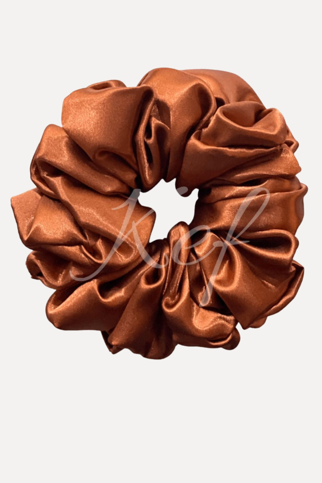 Silk Scrunchie - Peel Orange