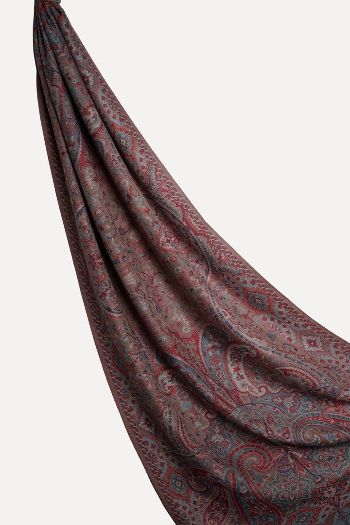 Printed Cashmere Nobel Hijab - Roswyn