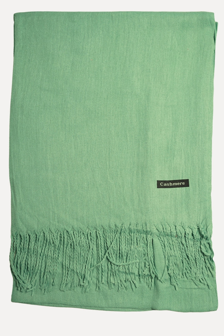 Plain Cashmere Hijab - Sage