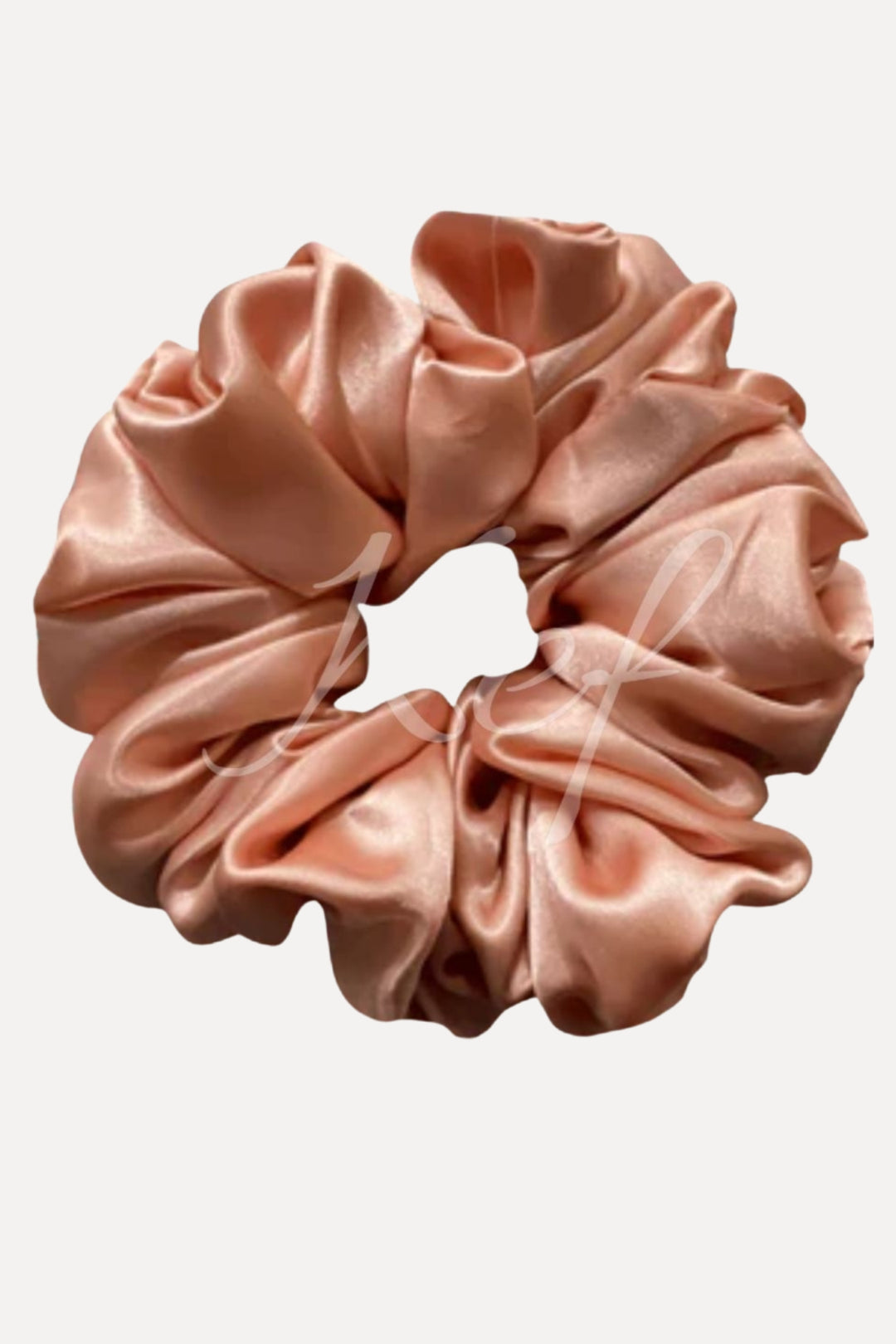 Silk Scrunchie - Salmon
