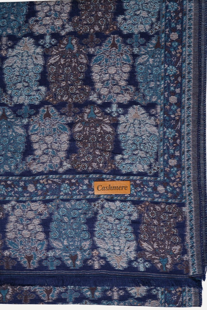 Printed Cashmere Echo Hijab - Shadow Petal