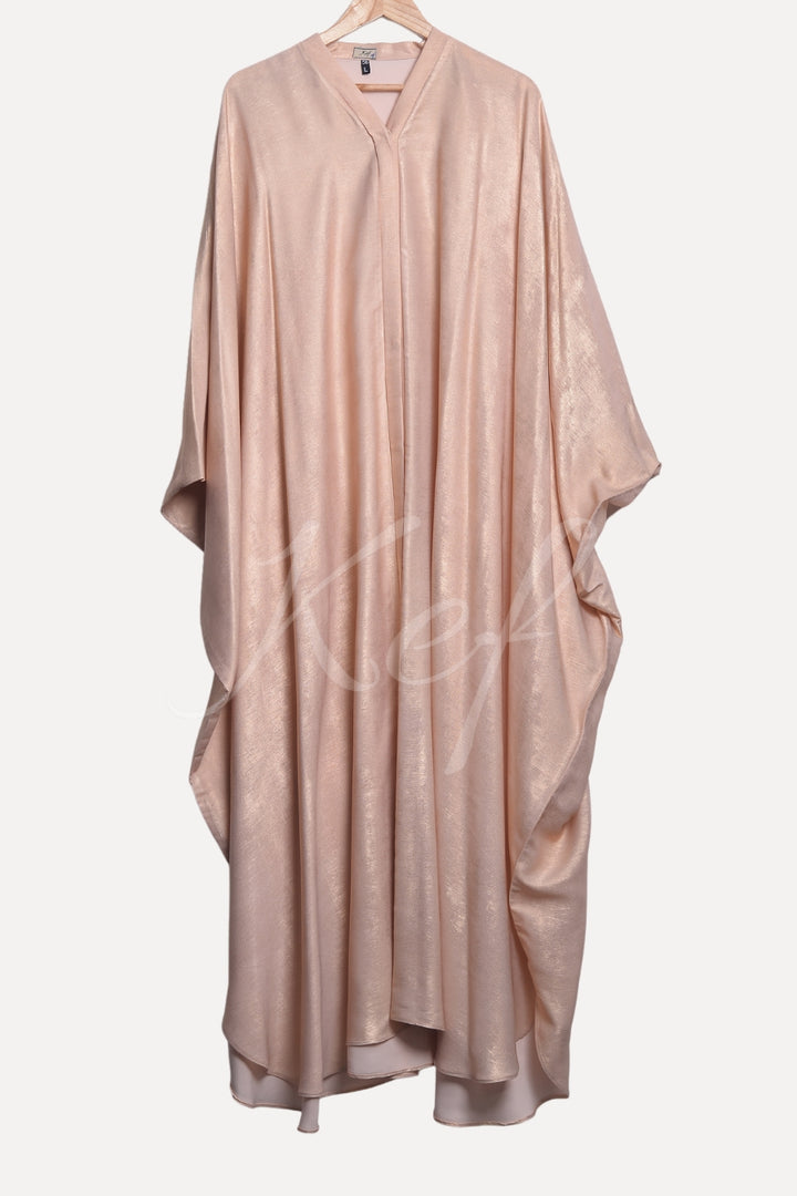 Metallic Nude Kaftan