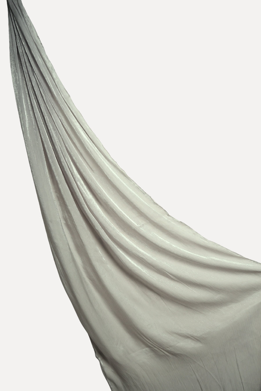 Luxe Chiffon Hijab - Silver