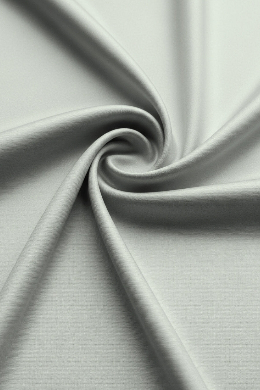 Plain Silk Hijab - Silver