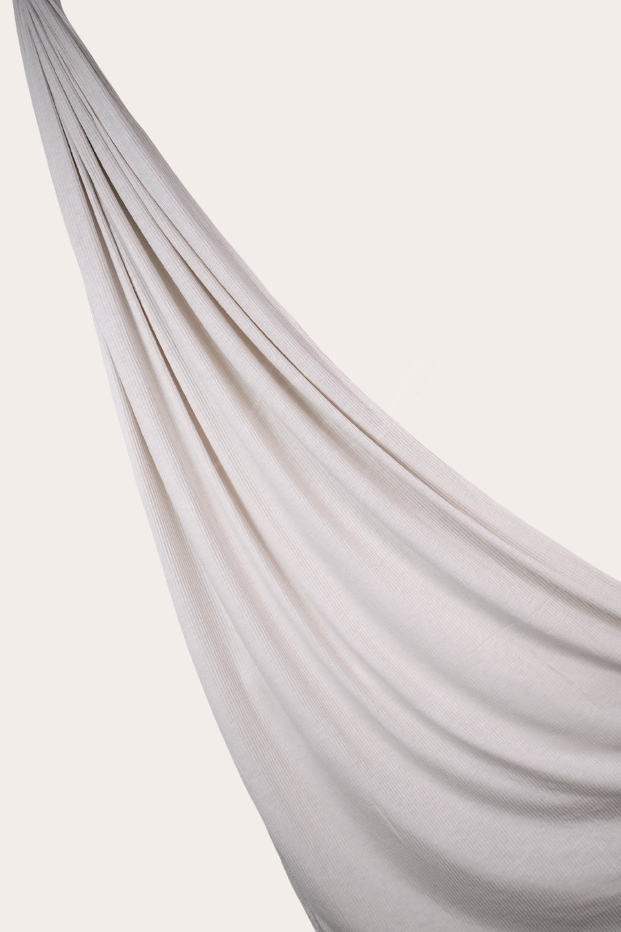 Ribbed Jersey Hijab - Skin