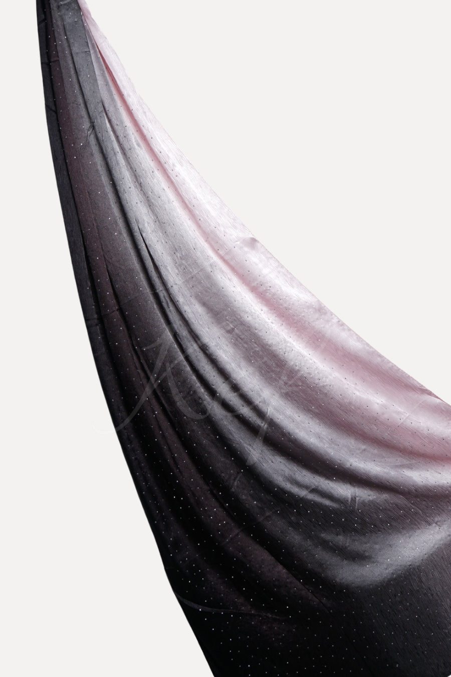 Ombre Satin Silk - Starry Night