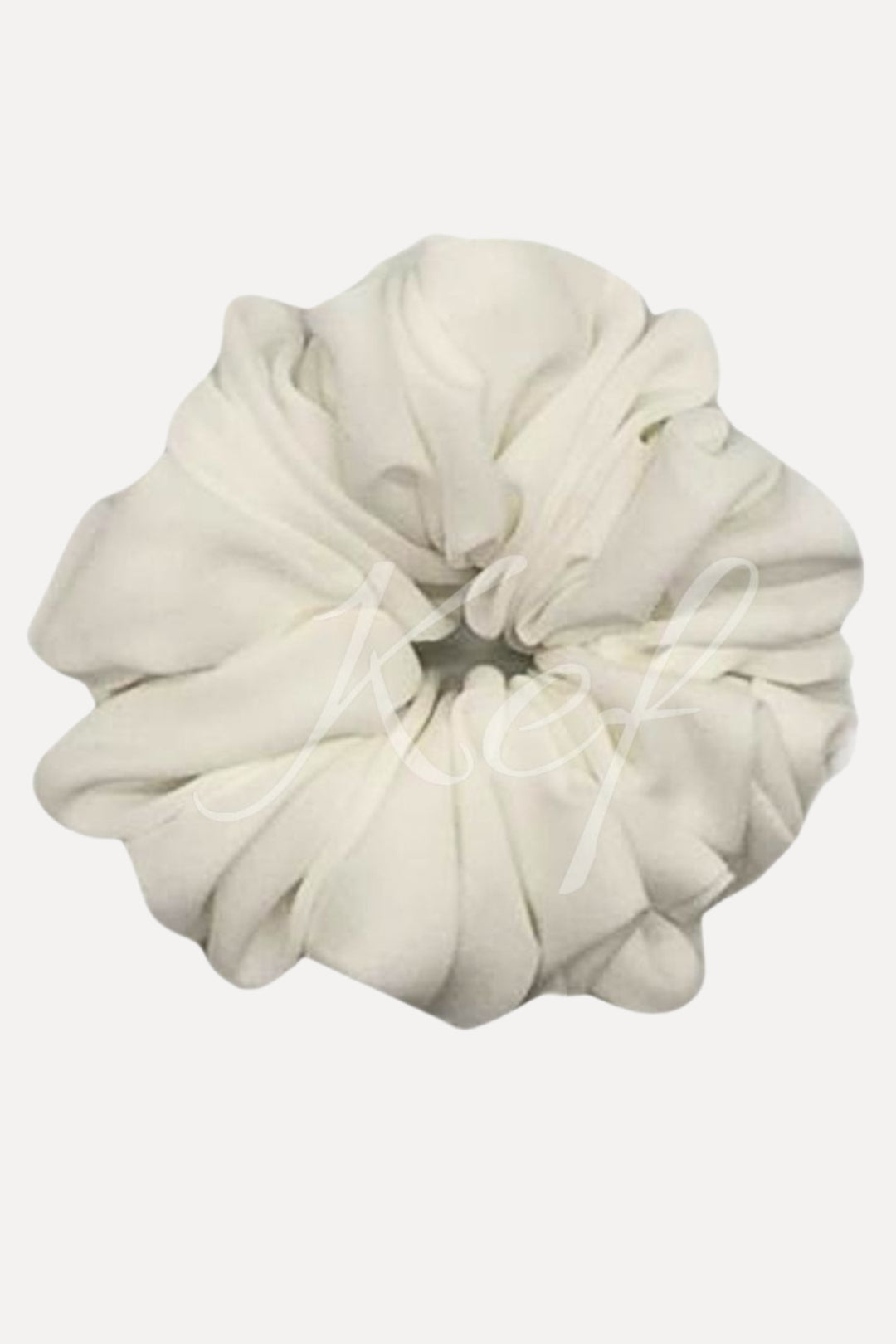 Volumizing Scrunchie - White