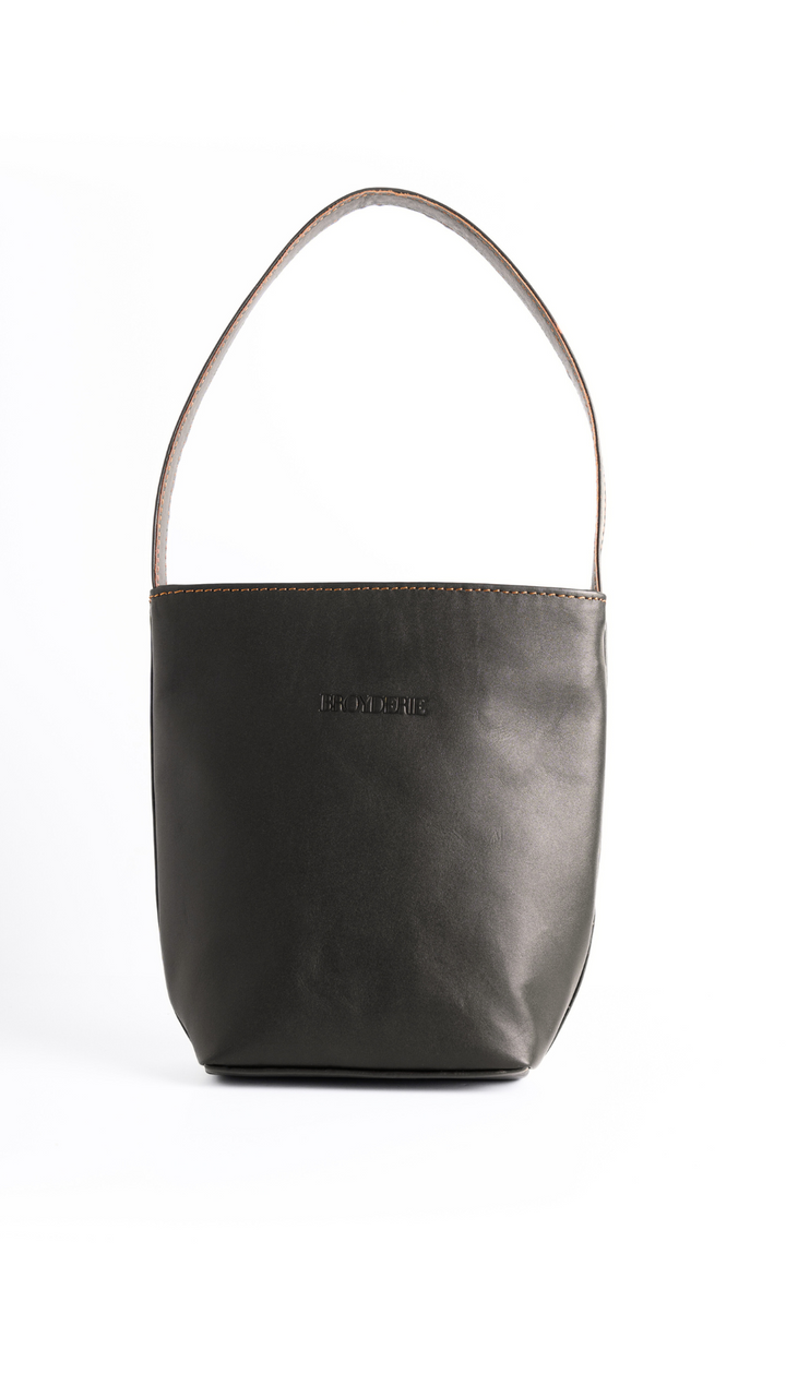 Brown Bucket Bag