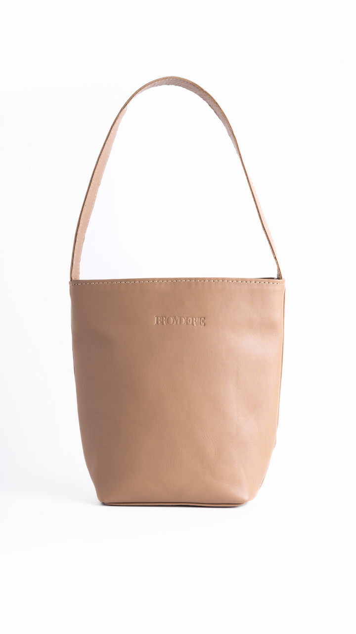 Nude Bucket Bag