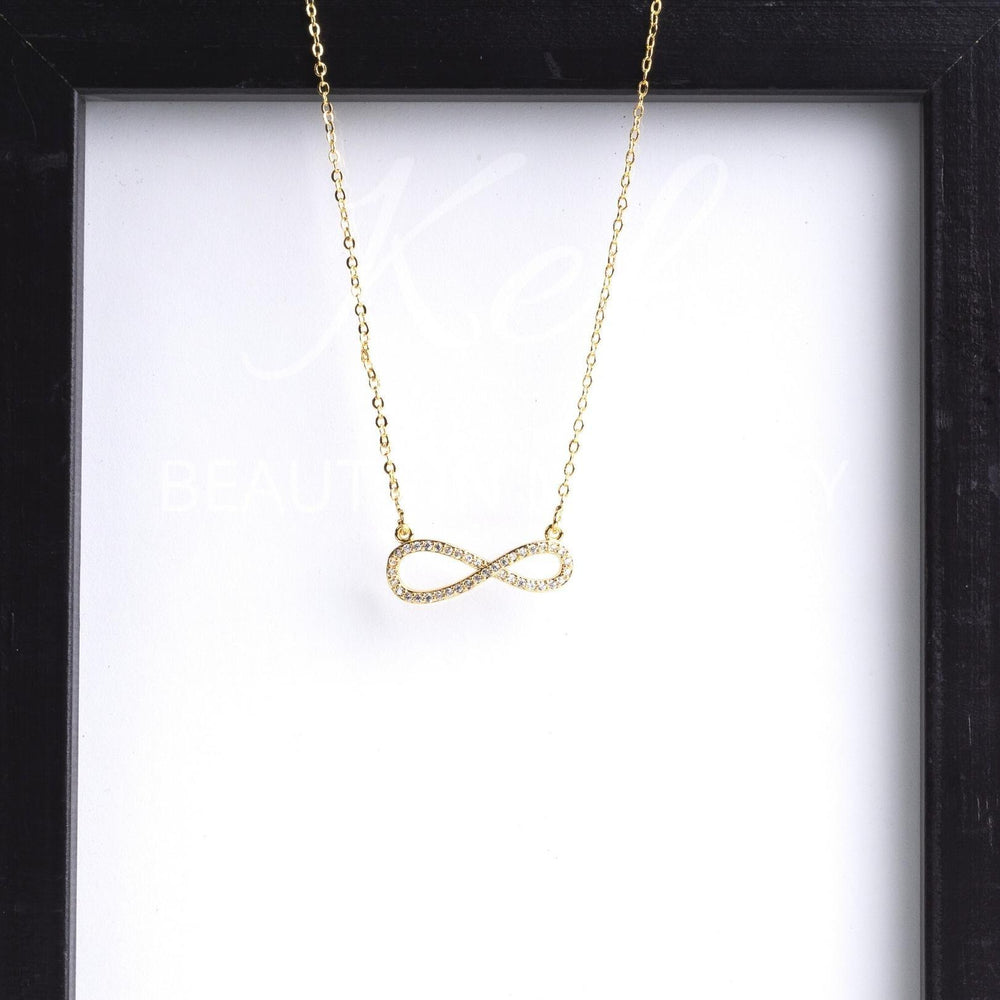 Necklace - Infinity Necklace (Gold) - Kef