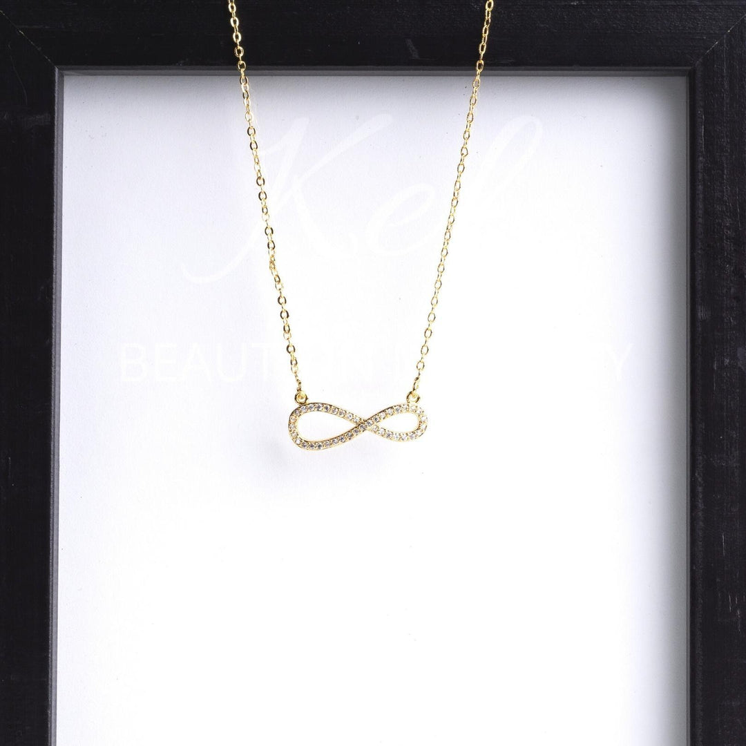 Necklace - Infinity Necklace (Gold) - Kef