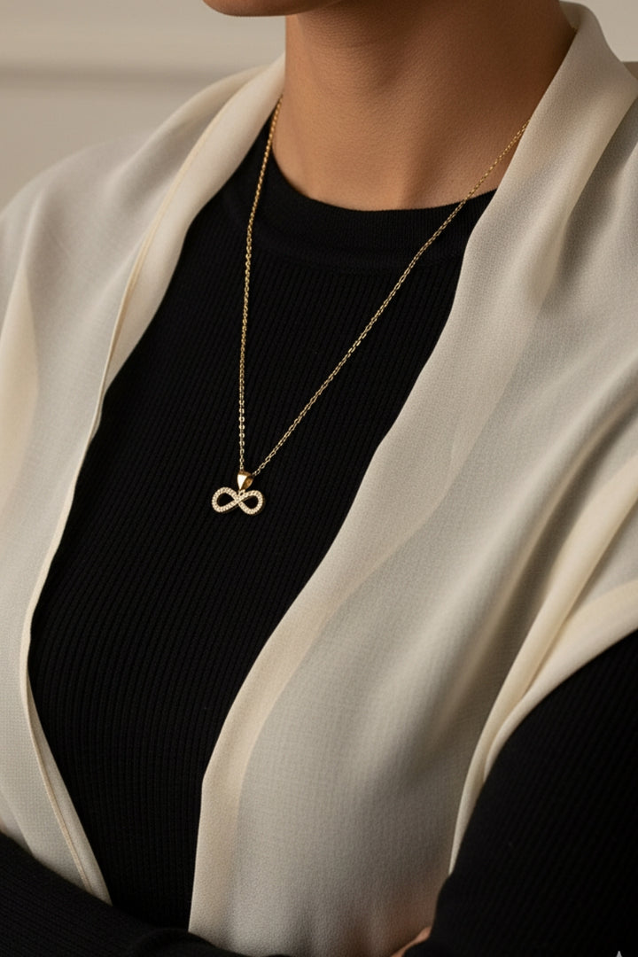 Necklace - Infinity Necklace (Gold)