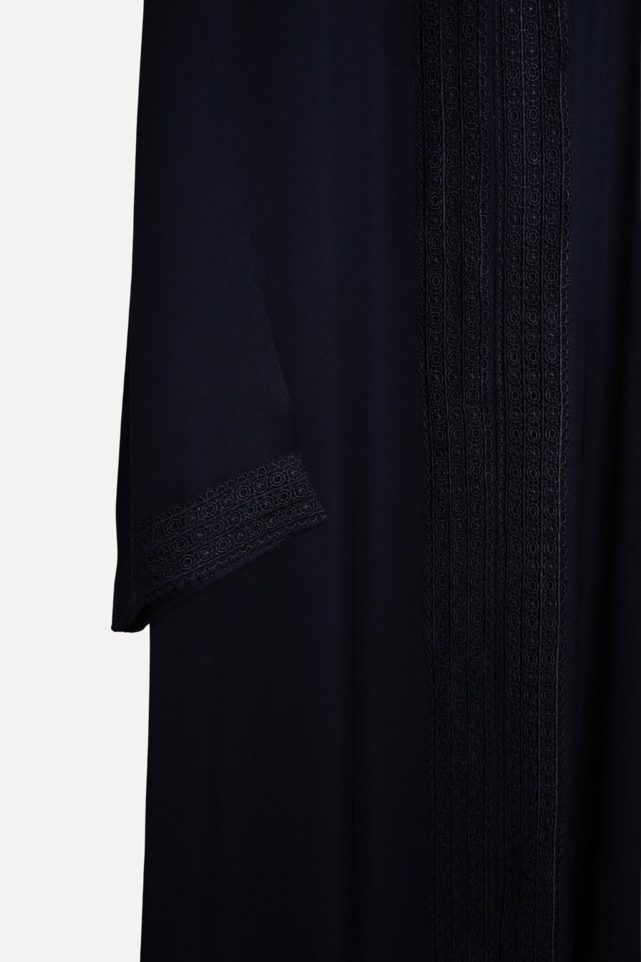 Black Laced Abaya