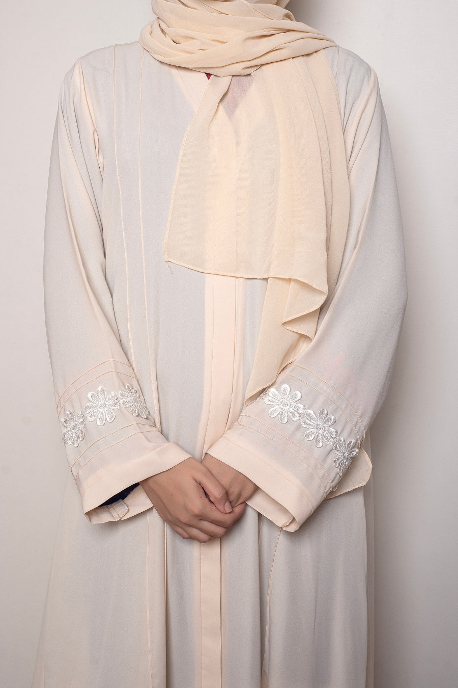 Butter Cream Abaya