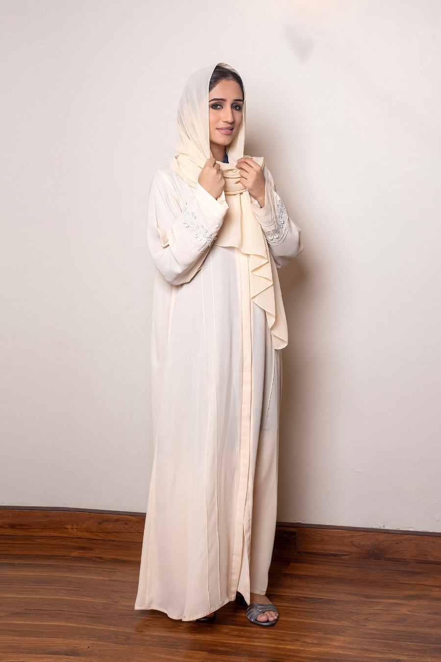 Butter Cream Abaya