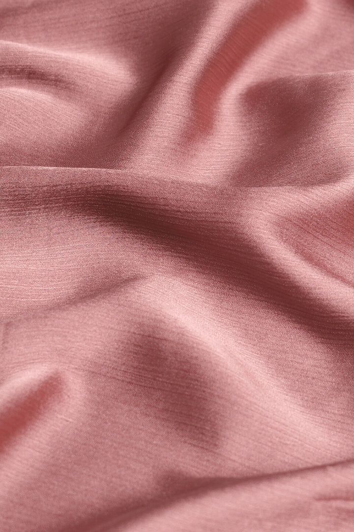Crinkle Chiffon Hijab - Pink Mauve(Matte)