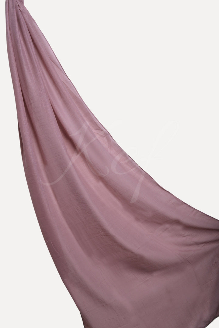 Plain Tassel Lawn Hijab - Lavender