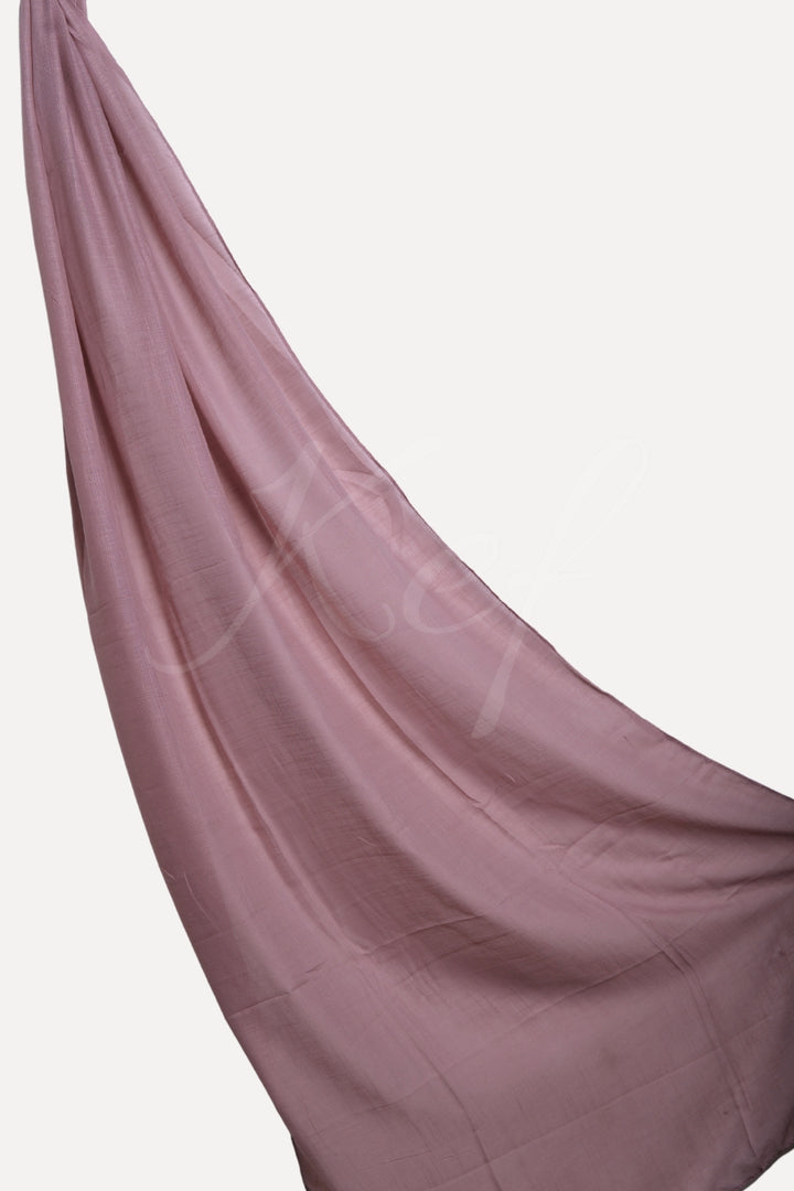 Plain Tassel Lawn Hijab - Lavender