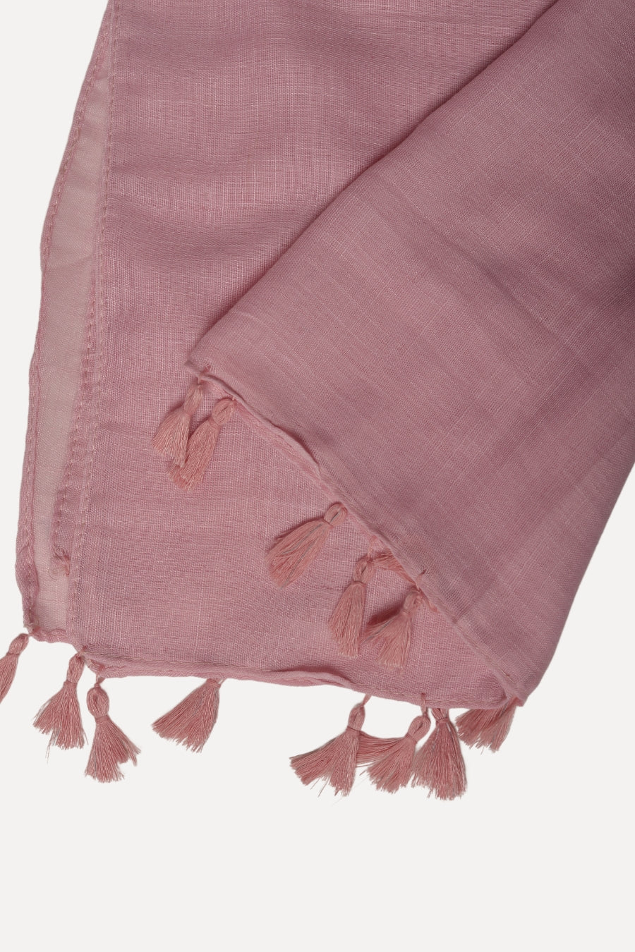 Plain Tassel Lawn Hijab - Lavender