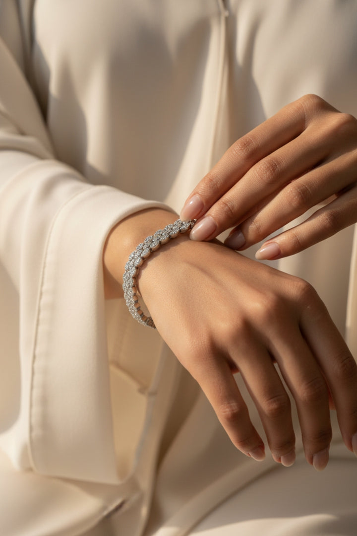 Bracelet - Silver Foil Chain