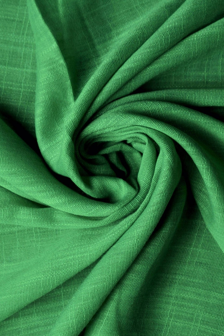 Turkish Lawn Hijab - Forest Green