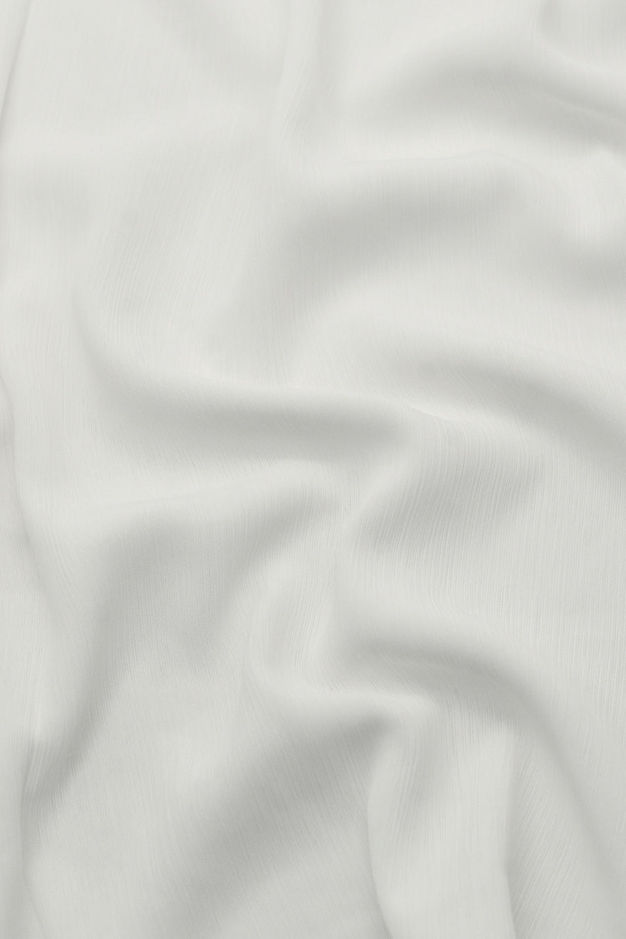 Textured Chiffon - White